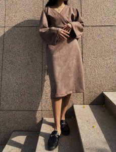 Beige Dress