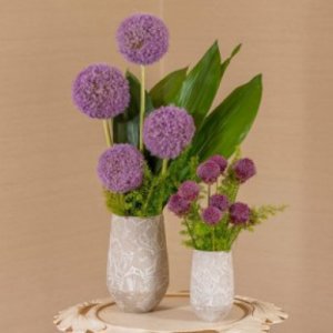 Lavender Allium Flowers