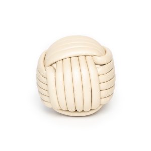 Door Stopper  2.7 kg in Ivory Leather