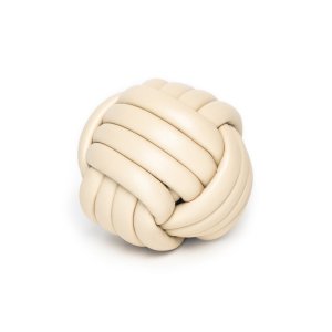 Paperweight  0.7 kg in Ivory Leather