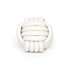 Paperweight   0.7 kg in Off White Leather