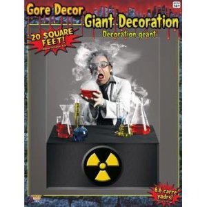 Gore Decor-Scientist Wall Halloween