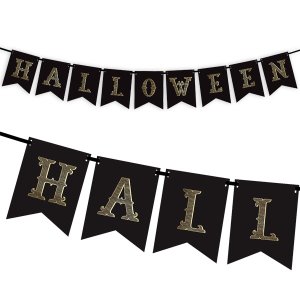 Banner Halloween, Black, 20X175 Cm