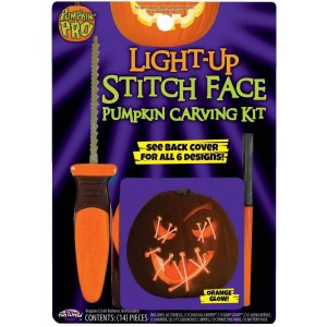 Halloween Party Collection E.L.Stitch Face Pumpkin Carving Kt Orange