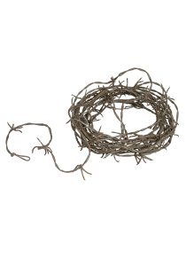 Halloween Party Collection Rusty Barbed Wire Garland 12FT
