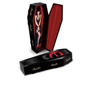 Elvira 3-D Coffin Centerpiece Halloween