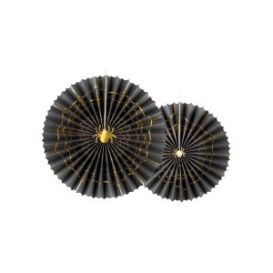 Decorative Rosettes Trick Or Treat Halloween: 1Pkt/2Pc.