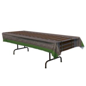 Railroad Track Table cover Halloween 