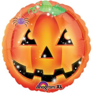 S40 18 Shape Xl Playful Pumpkin Halloween