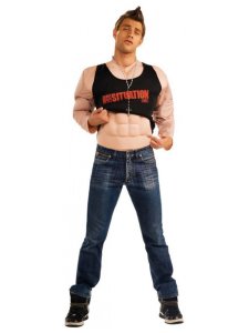 The Situation Black Beige Men Costume Adult Size L