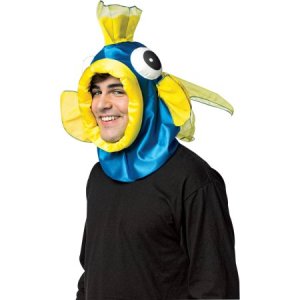 Blue Pfish Headpiece costume accessories one size