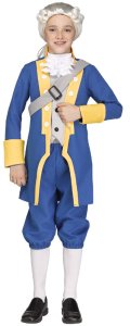 George Washington child Costume Size L