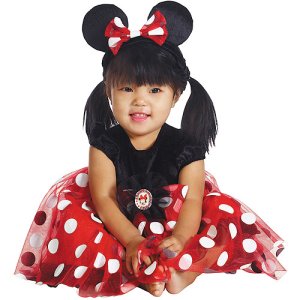 Costume Red Minnie Deluxe Costume Talla/Taille Size 6-12M