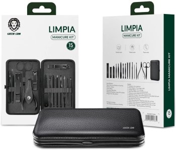 Green Lion Limpia 15 in 1 Manicure Set