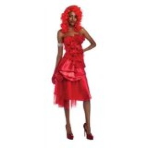 Rihanna red dress Costume girls Size L