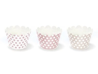 Sweets Party Collection Cupcake Wrappers , Mix,6Pc 