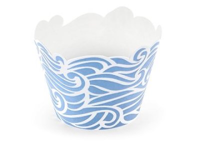 Cupcake Wrappers Ahoy, 6Pc