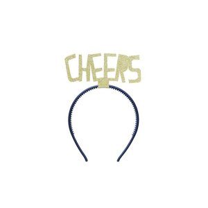 Happy New Year Party Collection Headband Happy New Year - Cheers, Gold