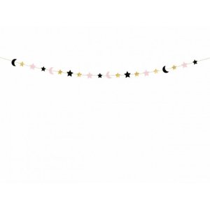 Garland Stars And Moons, Mix, 1pc