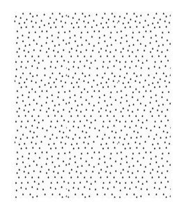 Wrapping Paper Roll ,White & Black drops 68.5x100cm 1 roll