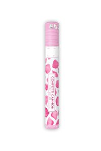 Confetti Cannon With Rose Petals, Pink, 40Cm