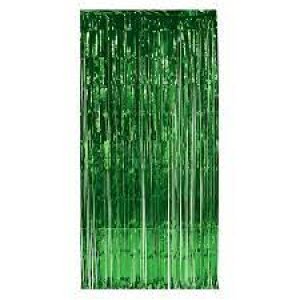 Metallic curtain-8FT-Green