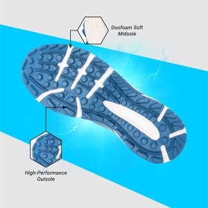 Nivia Crick 1000 Cricket Shoes - Blue/White