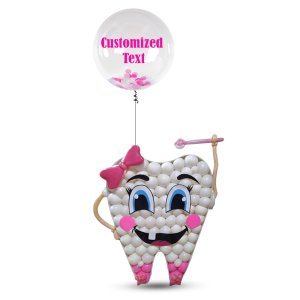 First Tooth Sculpture (Pink)