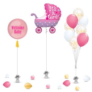 Stroller Balloon (Girl)