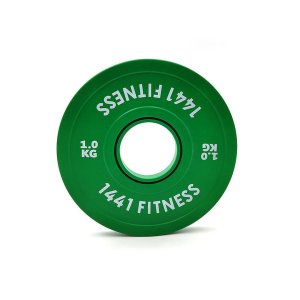 1441 Fitness Fractional Bumper Weight Plate - 1 kg