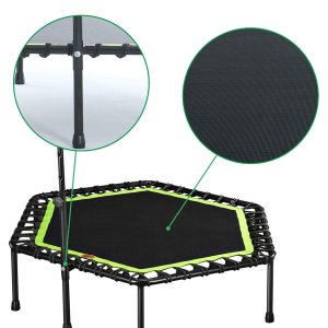 1441 Fitness Hex Trampoline with Handle