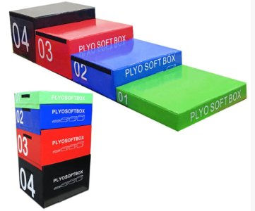 1441 Ftiness 4 In 1 Adjustable Plyo Box