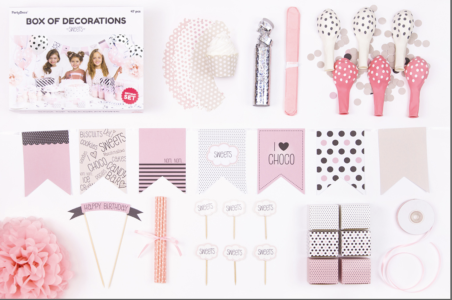 BOX Of Decorations Sweets 47 Pieces