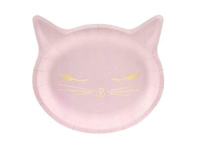 Meow Party Collection Paper Plates 6pc