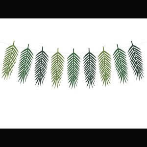 Aloha Party Collection Garland A- Tropical Leaves 1set