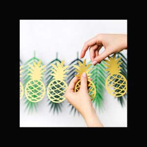 Aloha Party Collection Garland Aloha - Pineapple 1pc