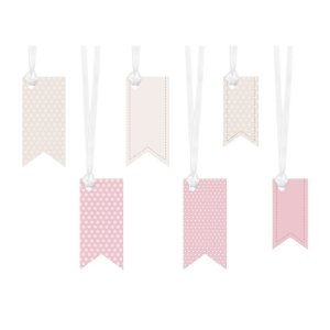 Sweets Party Collection Decorative Tags , Mix,6pc