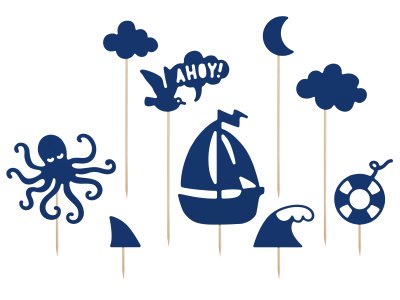 Toppers Ahoy,9pc