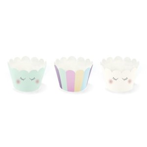 Unicorn Party Collection Cupcake Wrappers,6pc