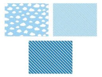 Little Plane Collection Paper Placemat 6pc