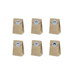 Woodland Party Collection Treat Bags Woodland 6Pc.