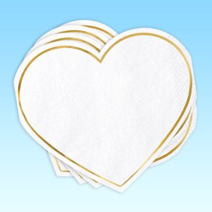 Napkins Heart, 20pc