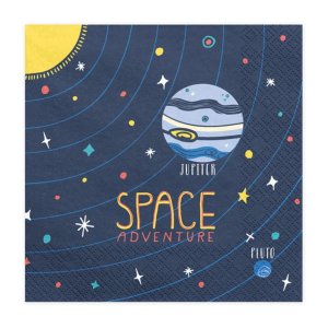 Space Party Collection Napkins 20pc