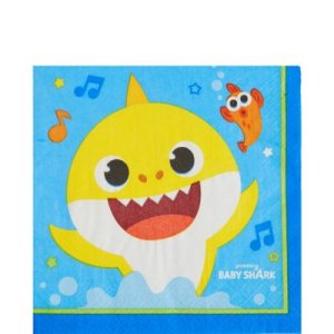 Baby Shark Party Collection Luncheon Napkins 16pc