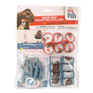 Secret Life Of Pets  Party Collection - Favor Pack 48pc