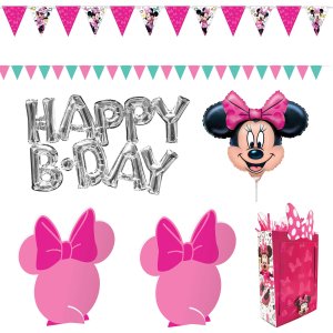 Minnie Mouse Party Collection- Wall/Table  Decorating Kit