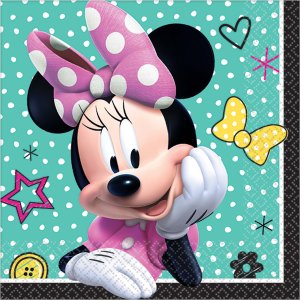 Minnie Mouse Party Collection Disney Minnie Happy Helpers Beverage Napkins 16pc