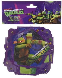 Ninja Turtles Party Collection Teenage Mutant Birthday Banner