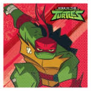 Ninja Turtles Party Collection Rise Of The Teenage Mutant Ninja- Lunch Napkin 16pc