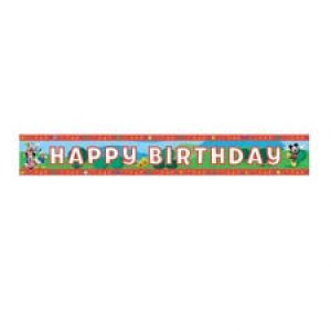 Mickey Mouse Party Collection Disney Foil Banner 4.5 Metres